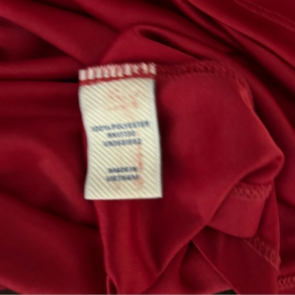 Jean Paul Gautier for Target collab red draping dress size small - Picture 5 of 9